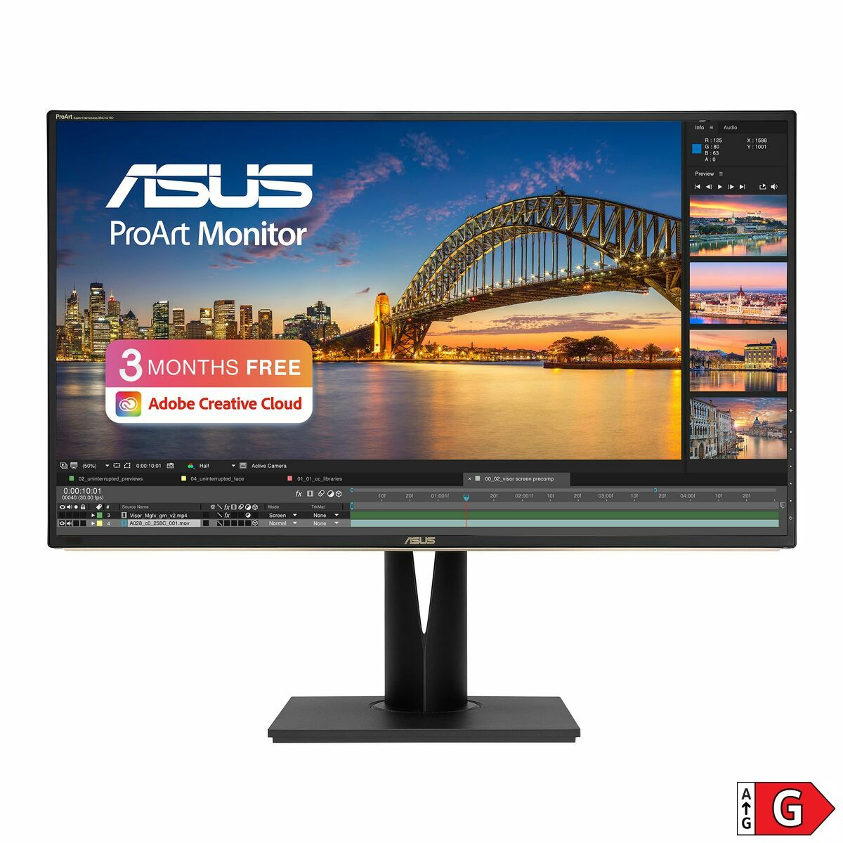 Monitor Asus PA329C 4K Ultra HD