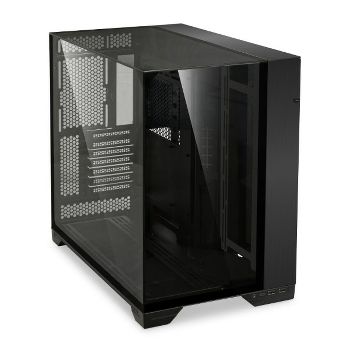 ATX Semi-Tower Gehäuse Lian-Li Weiß Schwarz
