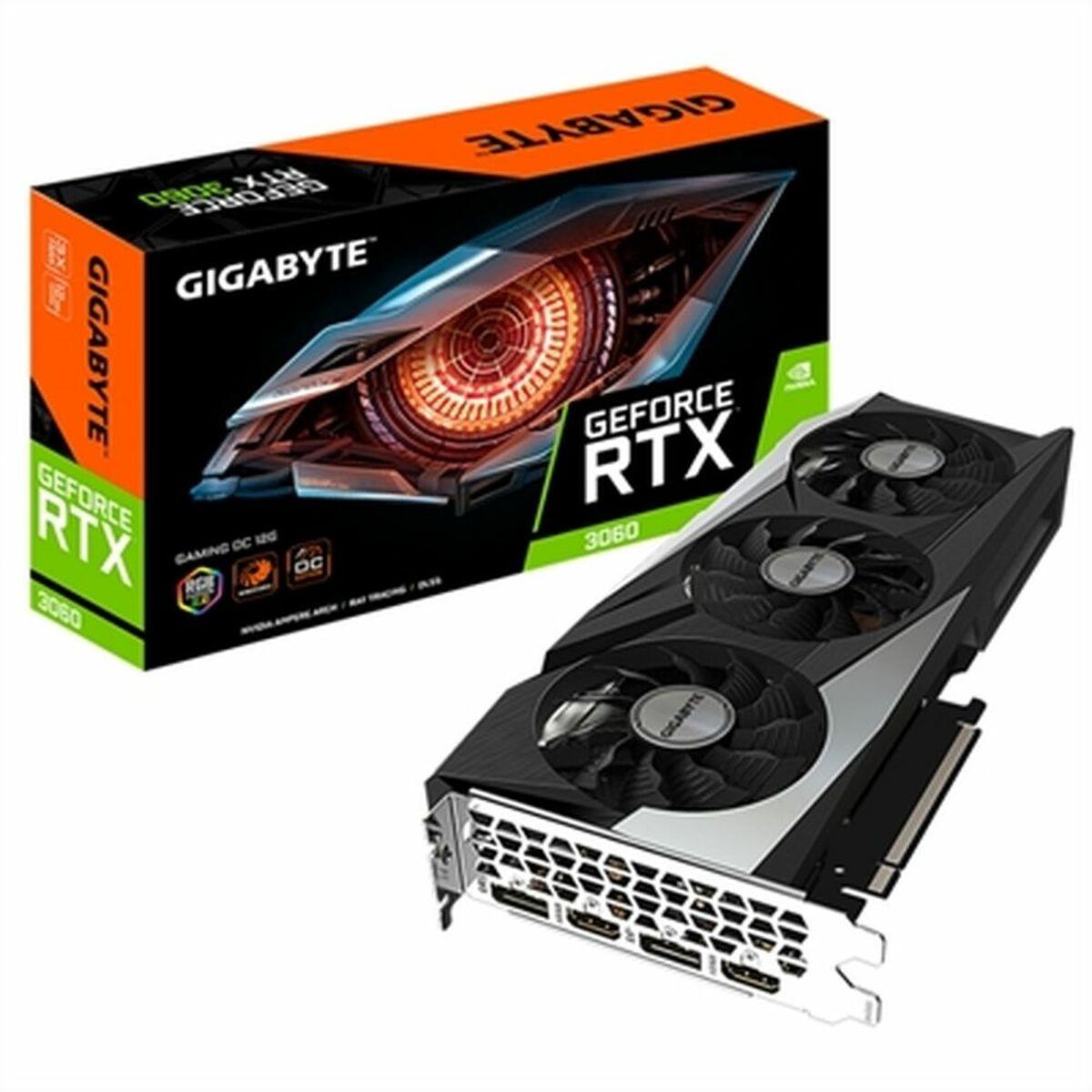 Grafikkarte Gigabyte GV-N3060GAMING OC-12GD V2 12 GB GDDR6