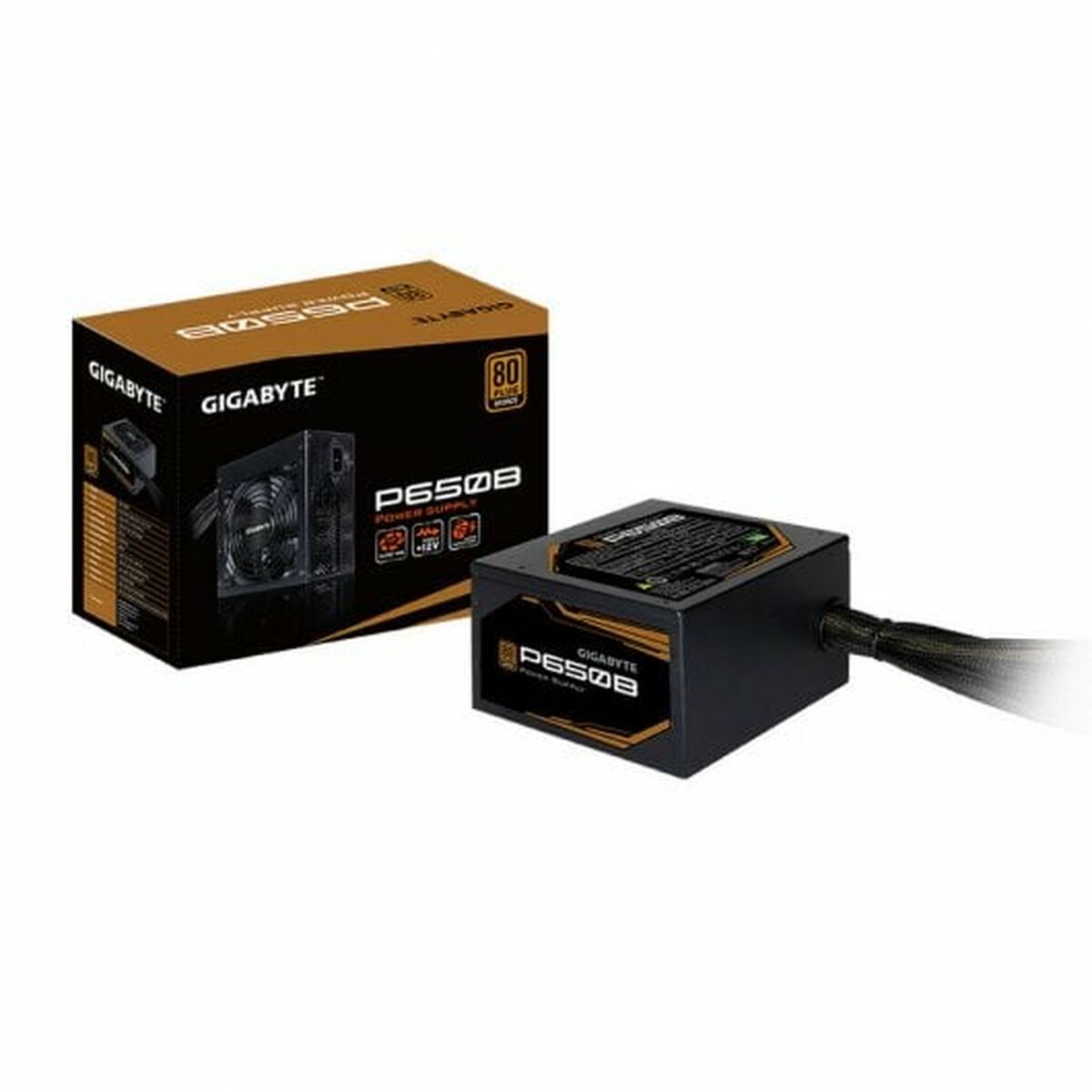 Stromquelle Gigabyte P650B ATX 650W ATX 650 W 108 W 80 Plus Bronze