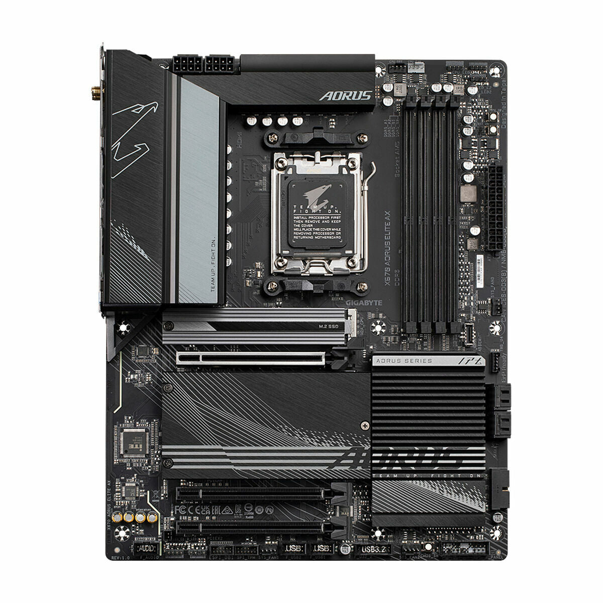 Hub USB Gigabyte X670 AORUS ELITE AX Schwarz