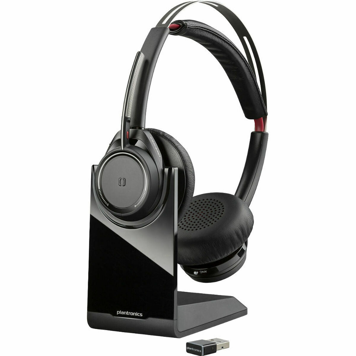 Kopfhörer mit Mikrofon Plantronics Schwarz