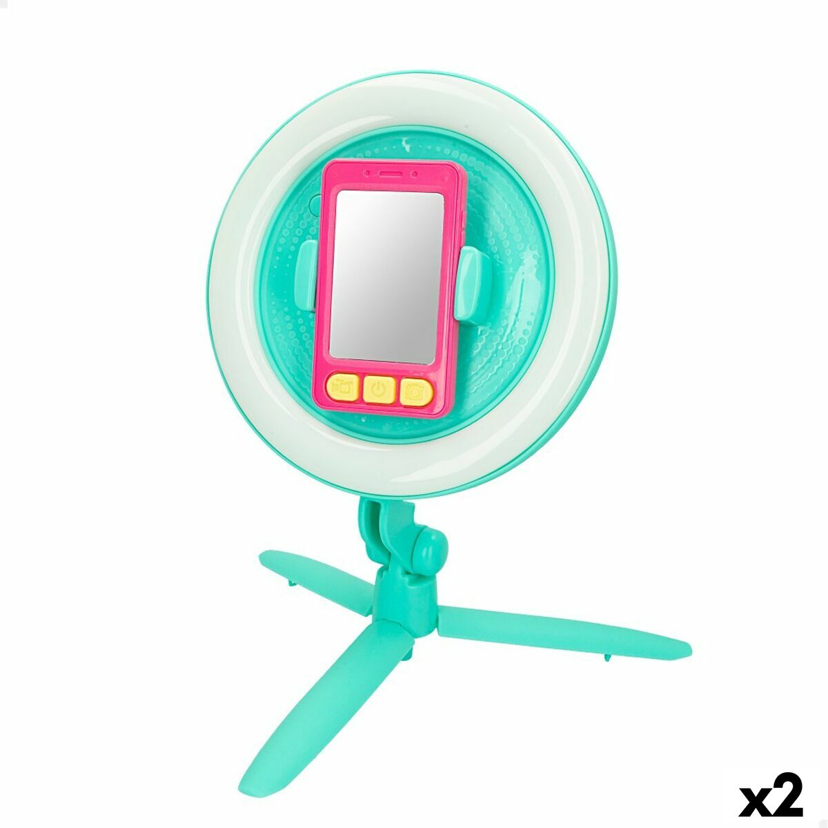 Lichtring für Selfies PlayGo Video Blogger Spielzeug Smartphone