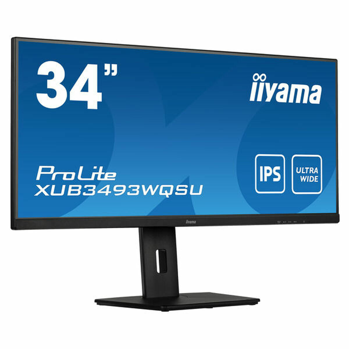 Monitor Iiyama XUB3493WQSU-B5 Schwarz 75 Hz 34" UltraWide Quad HD