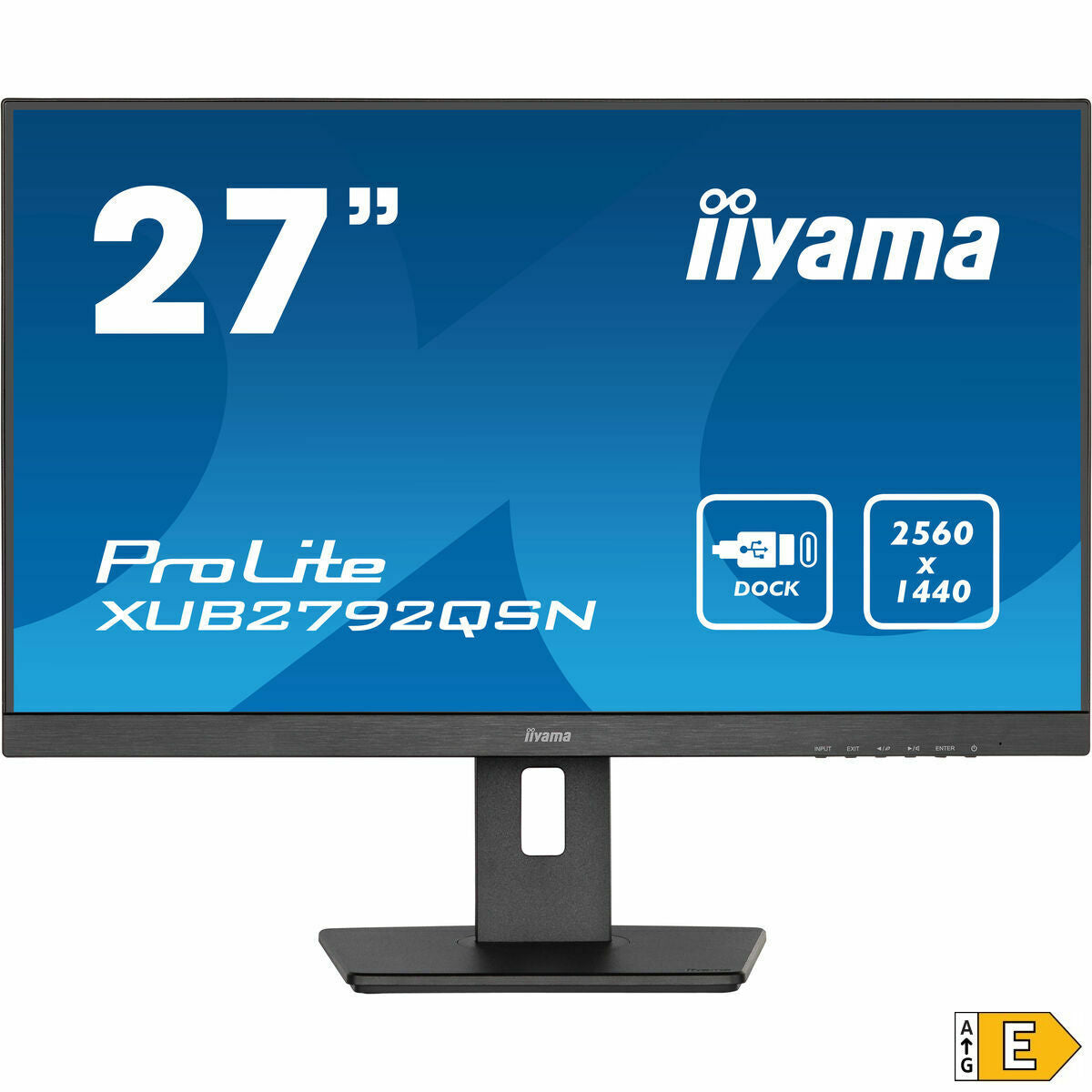 Monitor Iiyama ProLite Schwarz 27" 75 Hz LED IPS Flicker free