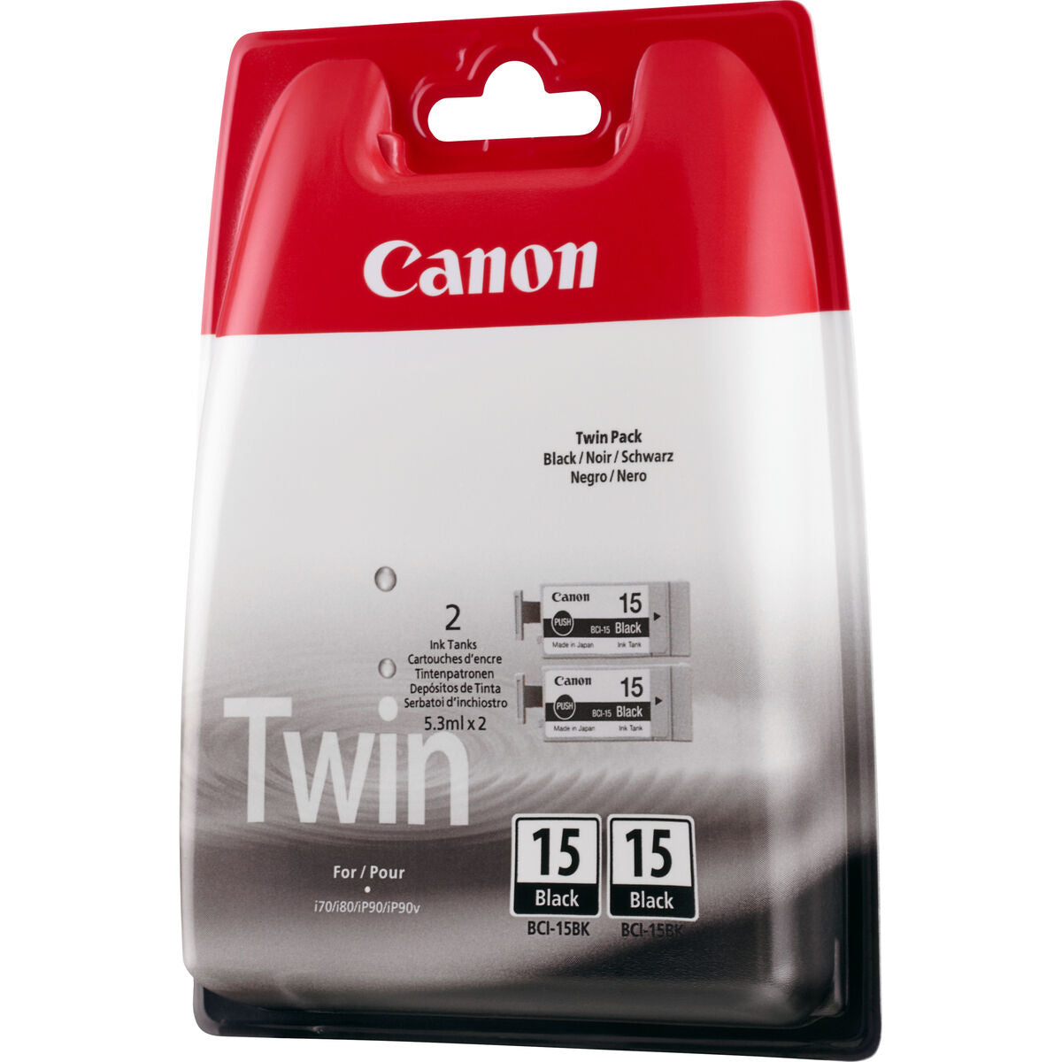 Original Tintenpatrone Canon BCI-15 Schwarz