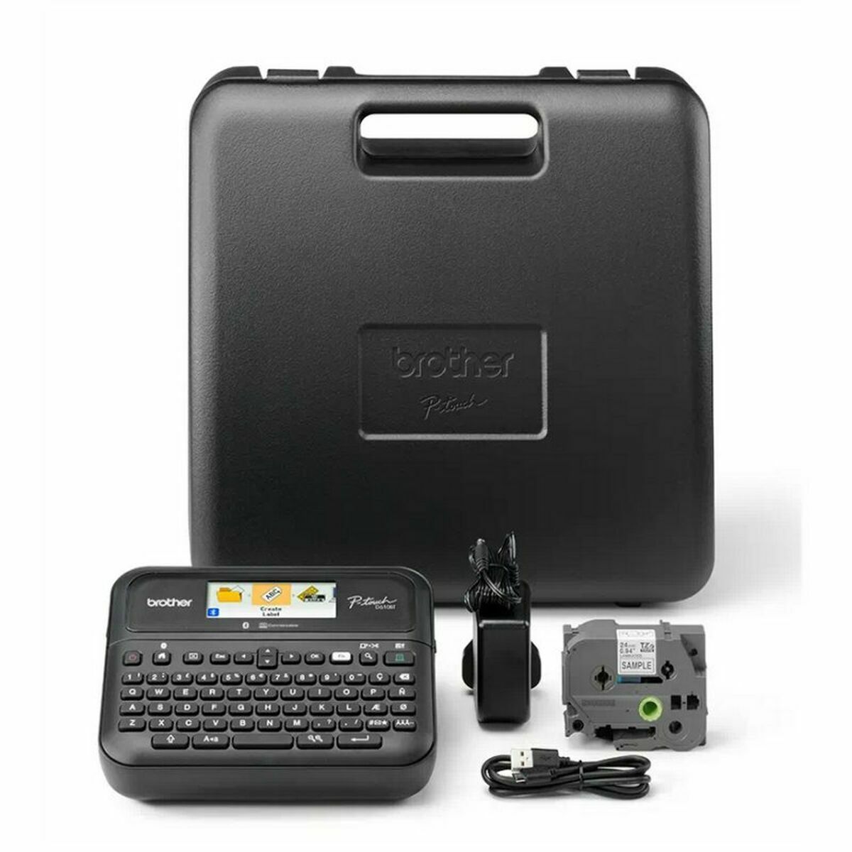 Thermodrucker Brother PTD610BTVPUR1 Schwarz