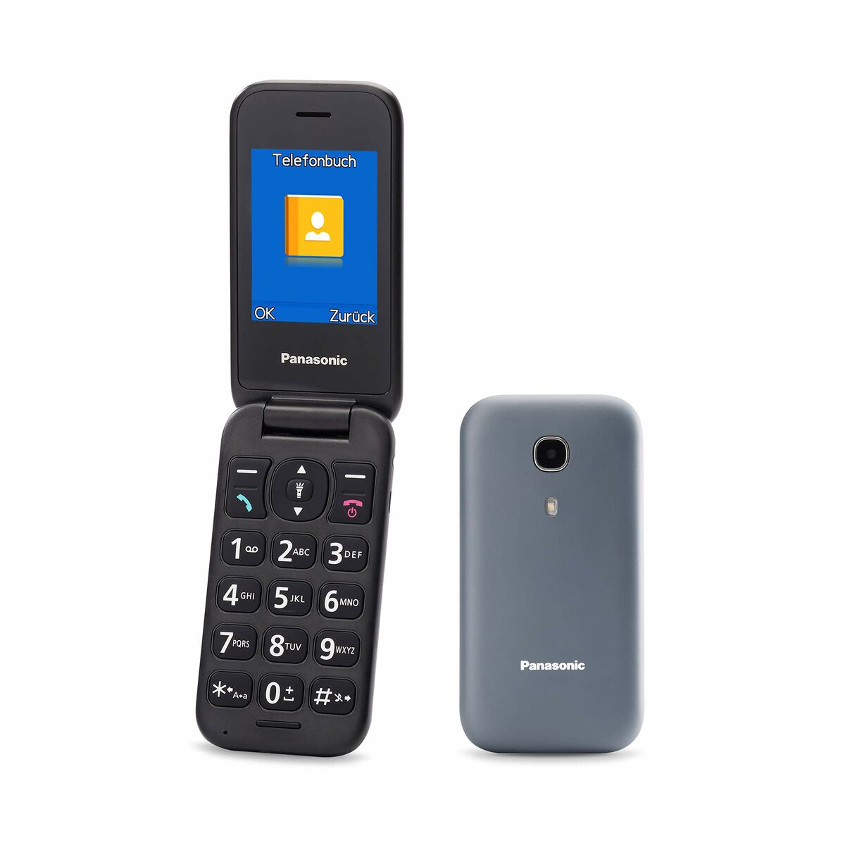 Mobiltelefon Panasonic Grau