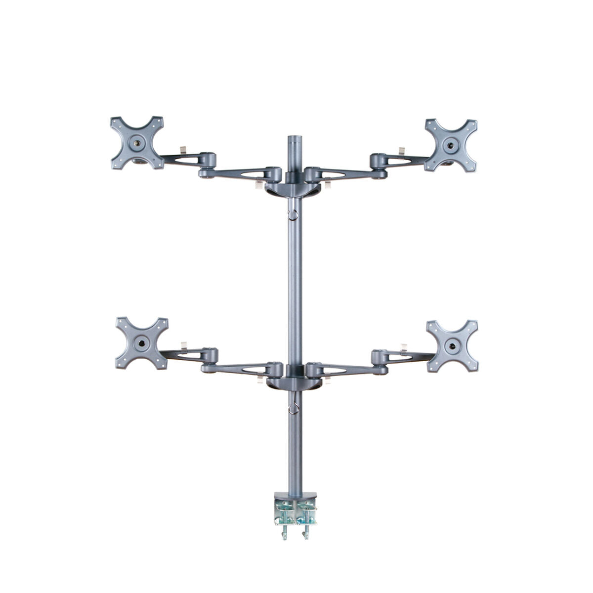 Bildschirm-Träger für den Tisch Neomounts FPMA-D935D4 Silberfarben 27"