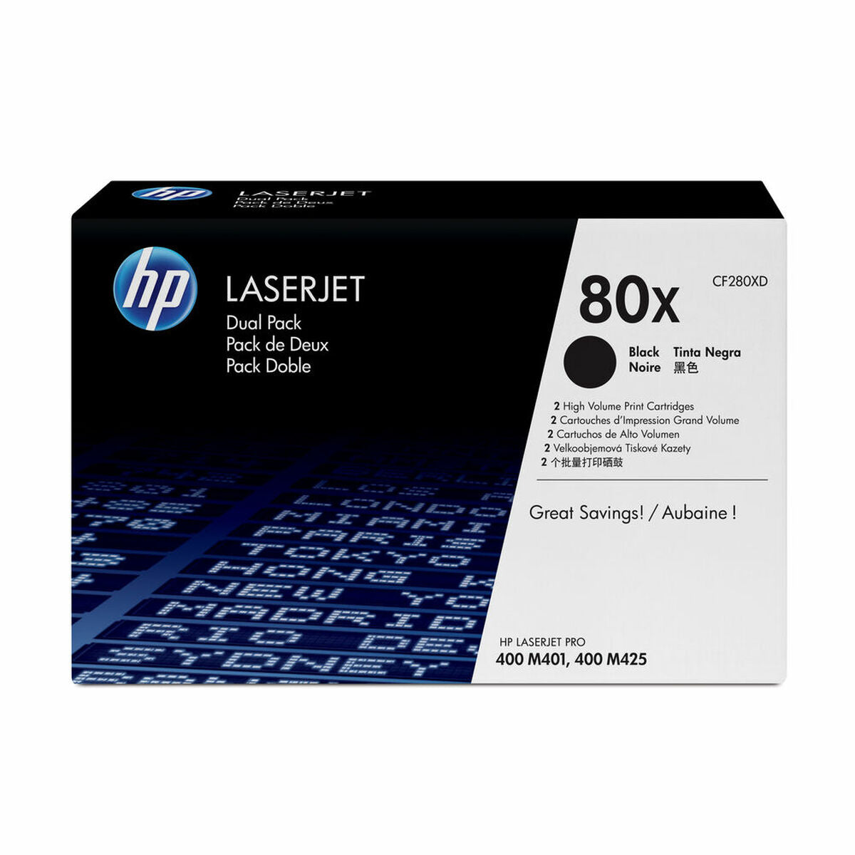 Original Toner HP 80X Schwarz