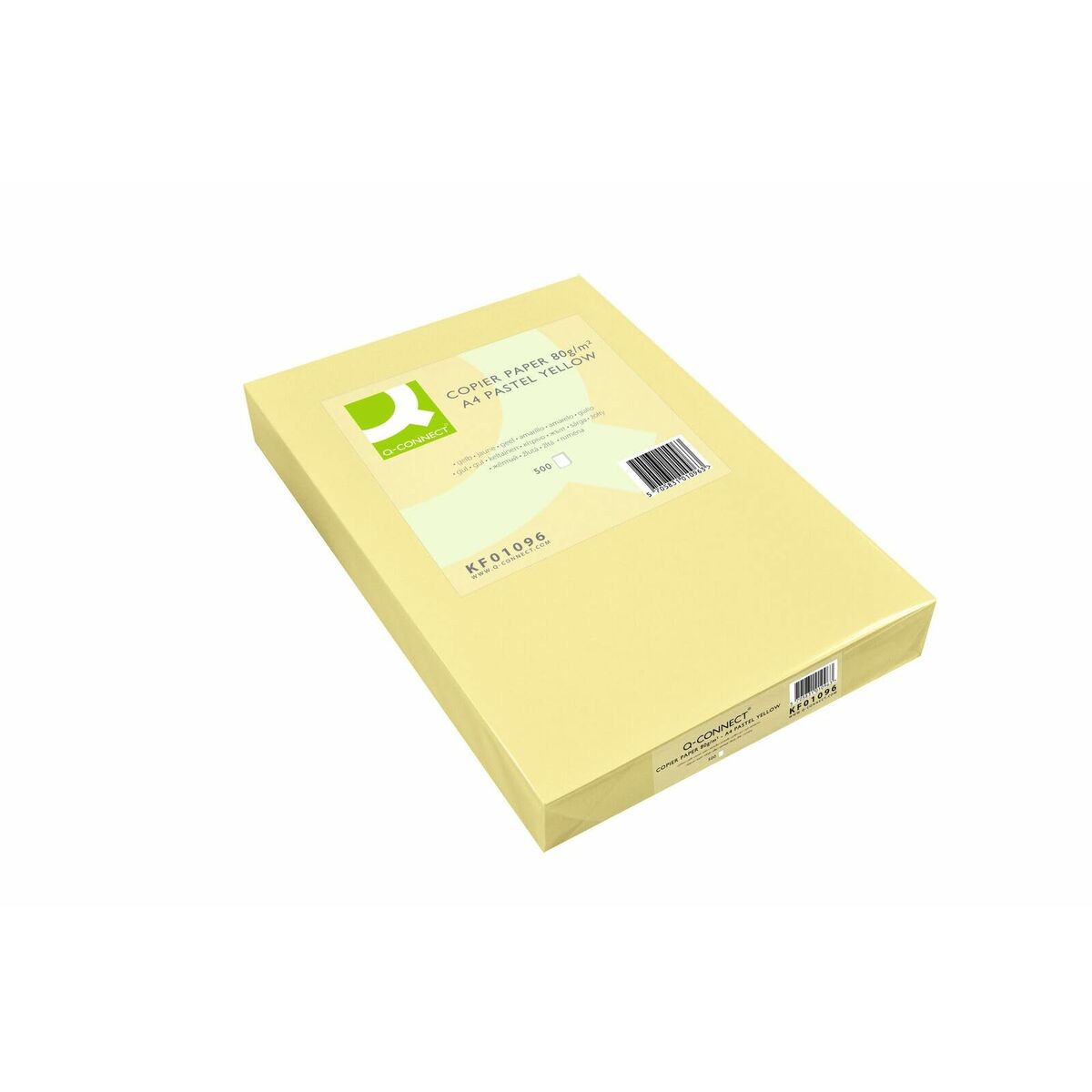 Druckerpapier Q-Connect KF01096 grün A4 500 Blatt