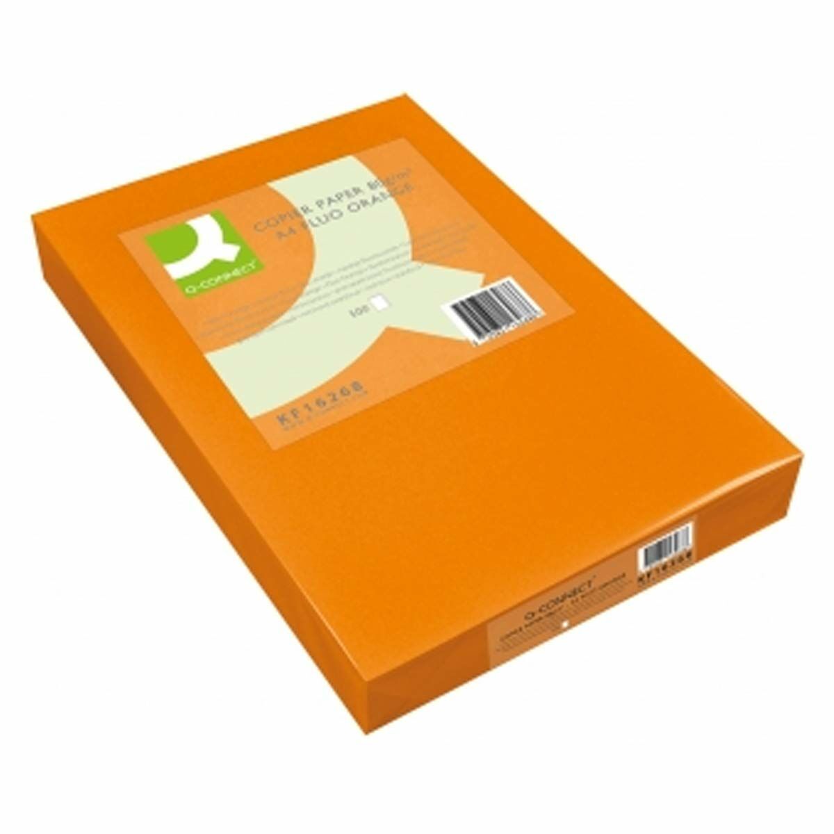 Druckerpapier Q-Connect KF16261 Orange A4 500 Blatt