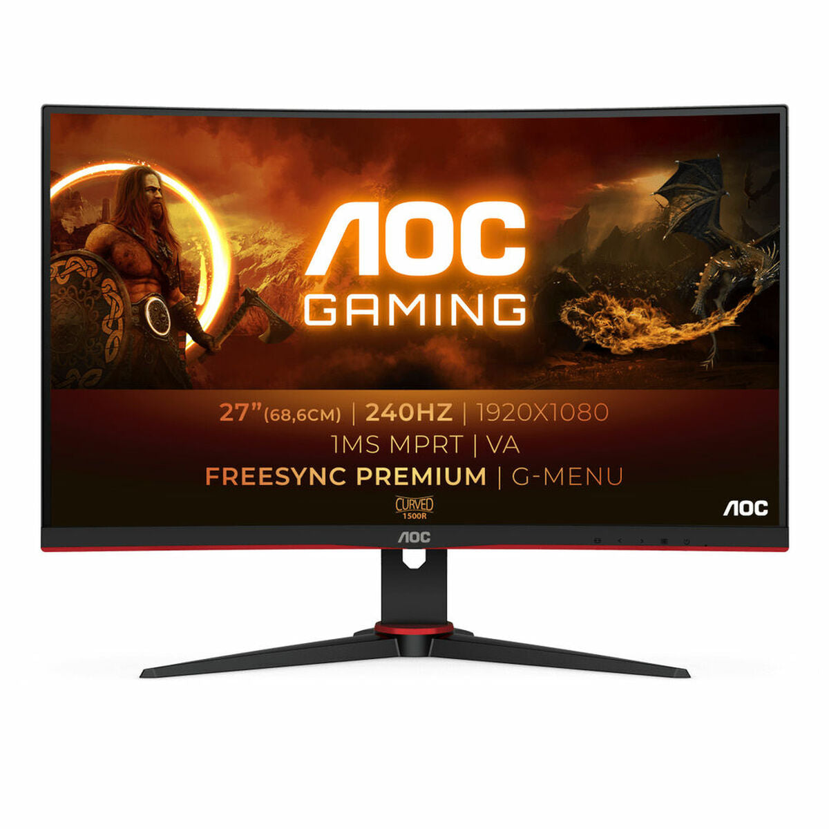 Monitor AOC C27G2ZE/BK 27" Full HD 240 Hz