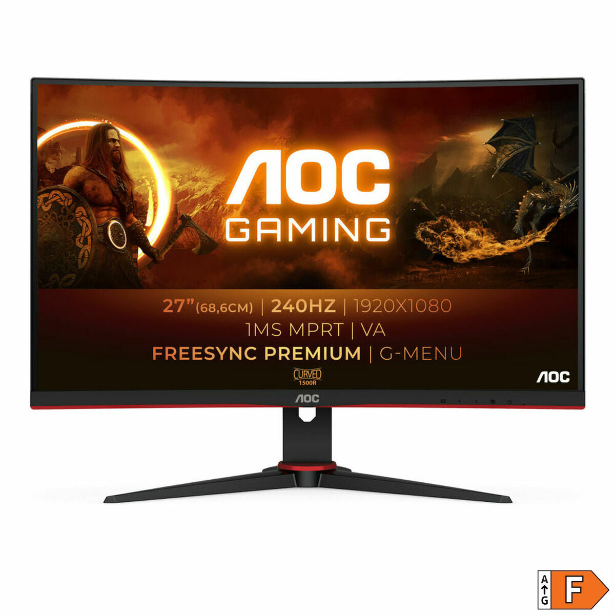 Monitor AOC C27G2ZE/BK 27" Full HD 240 Hz