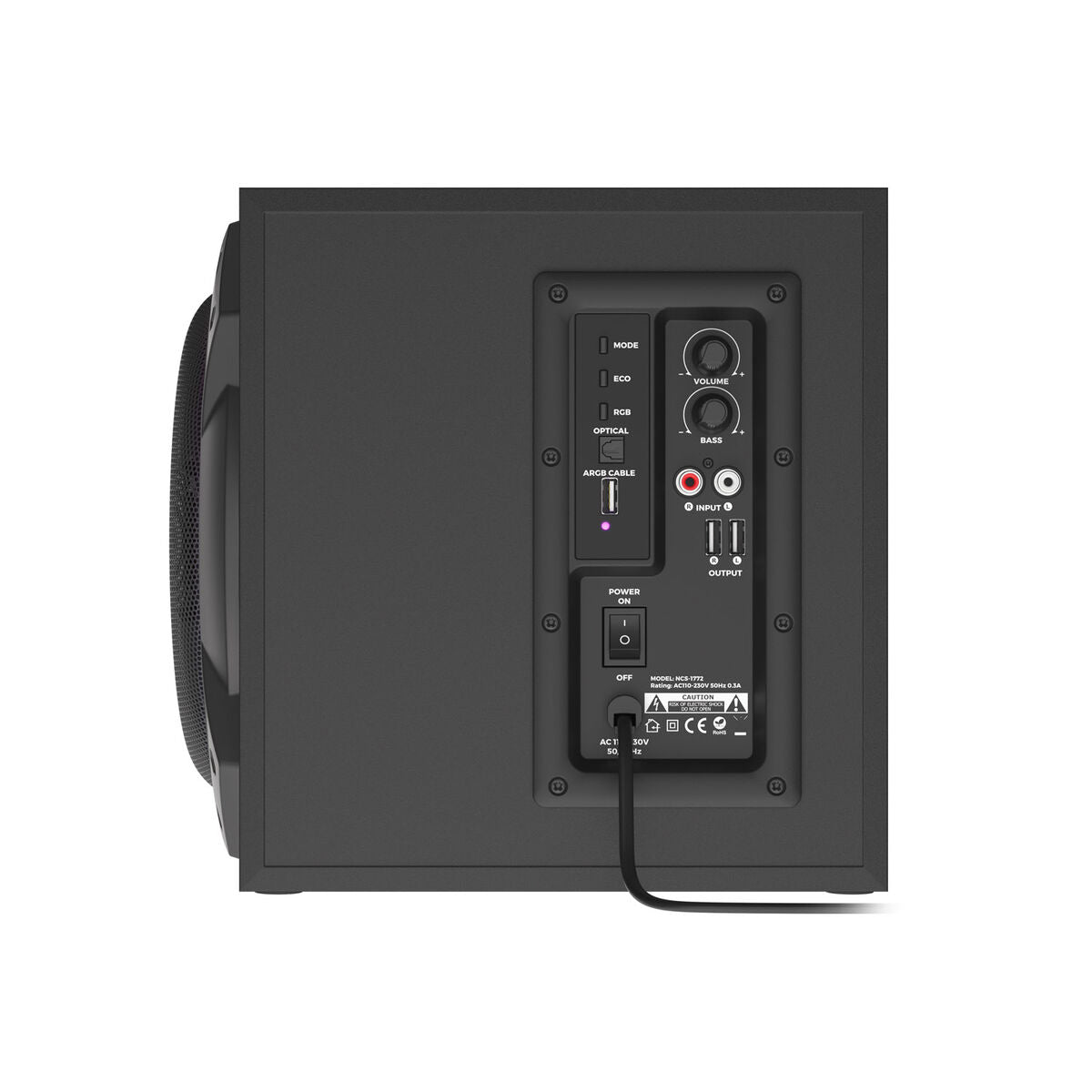 Gaming Lautsprecher Genesis Schwarz