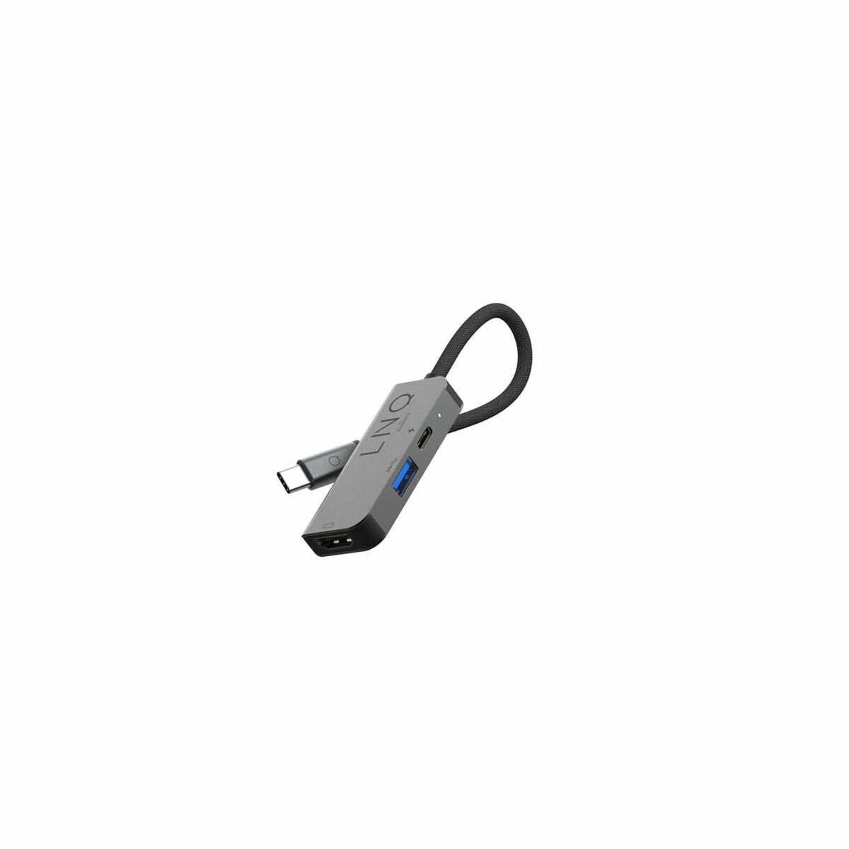 Hub USB Linq Byelements LQ48000 Grau (1 Stück)