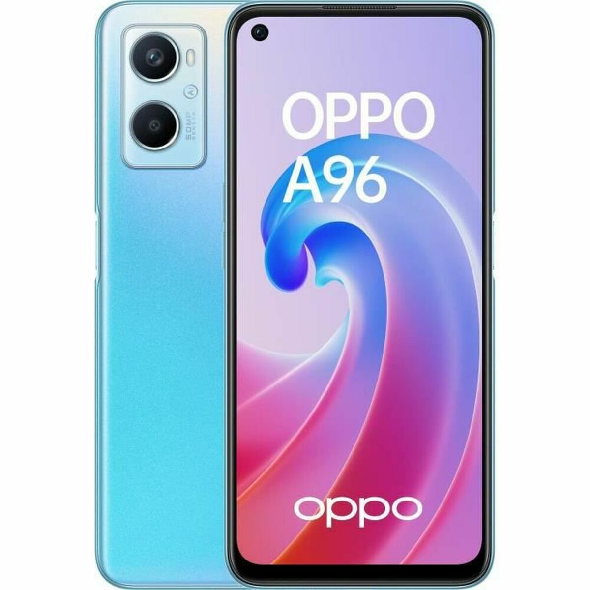 Smartphone Oppo A96 Blau 6,59" Qualcomm Snapdragon 680 Schwarz 8 GB RAM 128 GB