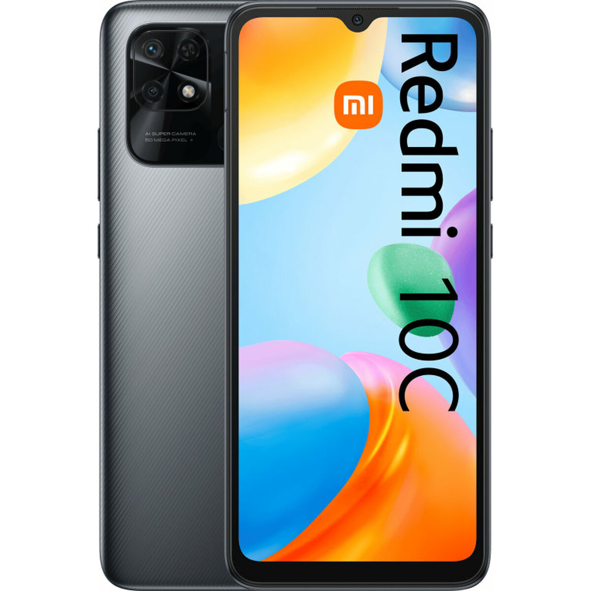 Smartphone Xiaomi Redmi 10C 3GB 64GB 6,7" Octa Core Qualcomm Snapdragon 680 3 GB RAM 64 GB Blau 6.71"