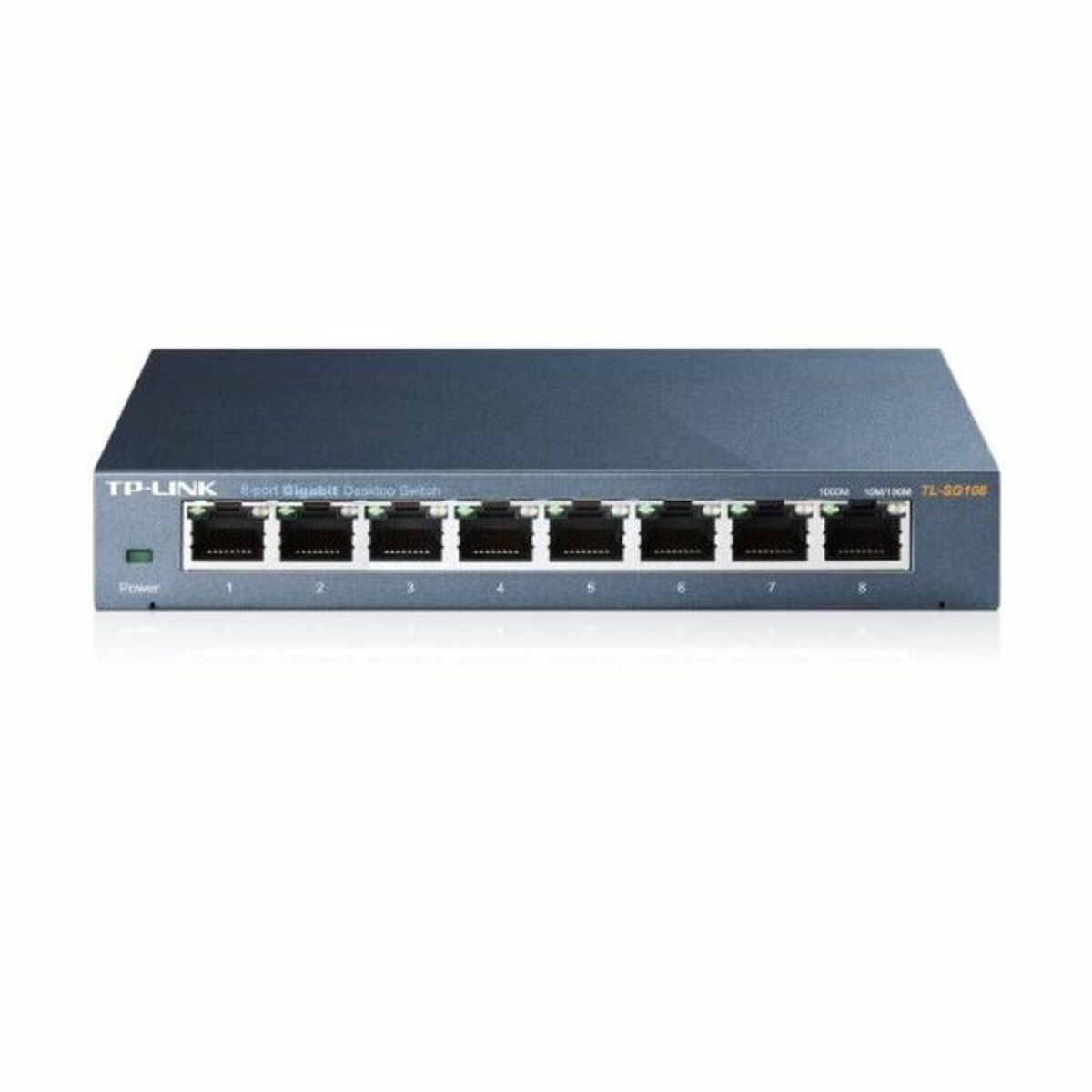 Schalter für das Büronetz TP-Link TL-SG108 16 Mbps