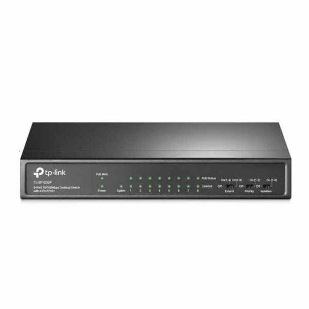 Switch TP-Link TL-SF1009P Schwarz
