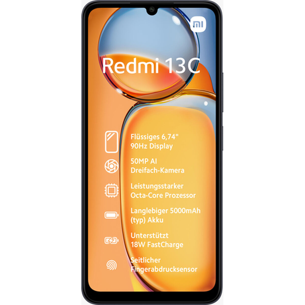 Smartphone Xiaomi MZB0FK0EU 6,74" Octa Core MediaTek Helio G85 6 GB RAM 128 GB Schwarz
