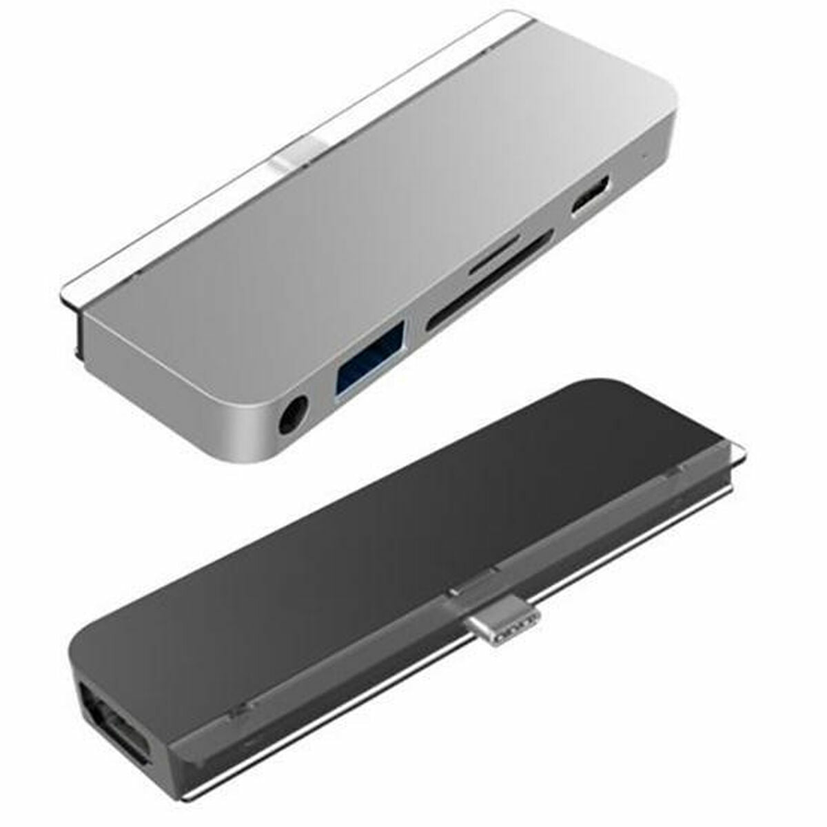 Hub USB Targus HD319B-GRY Grau 60 W (1 Stück)