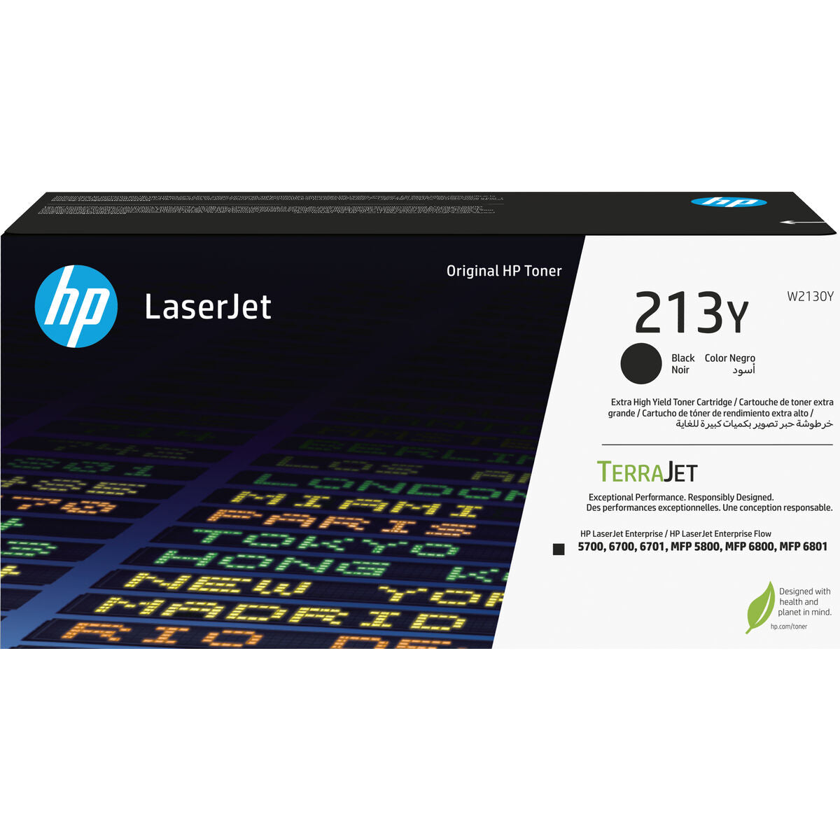 Original Toner HP LaserJet 213Y Schwarz