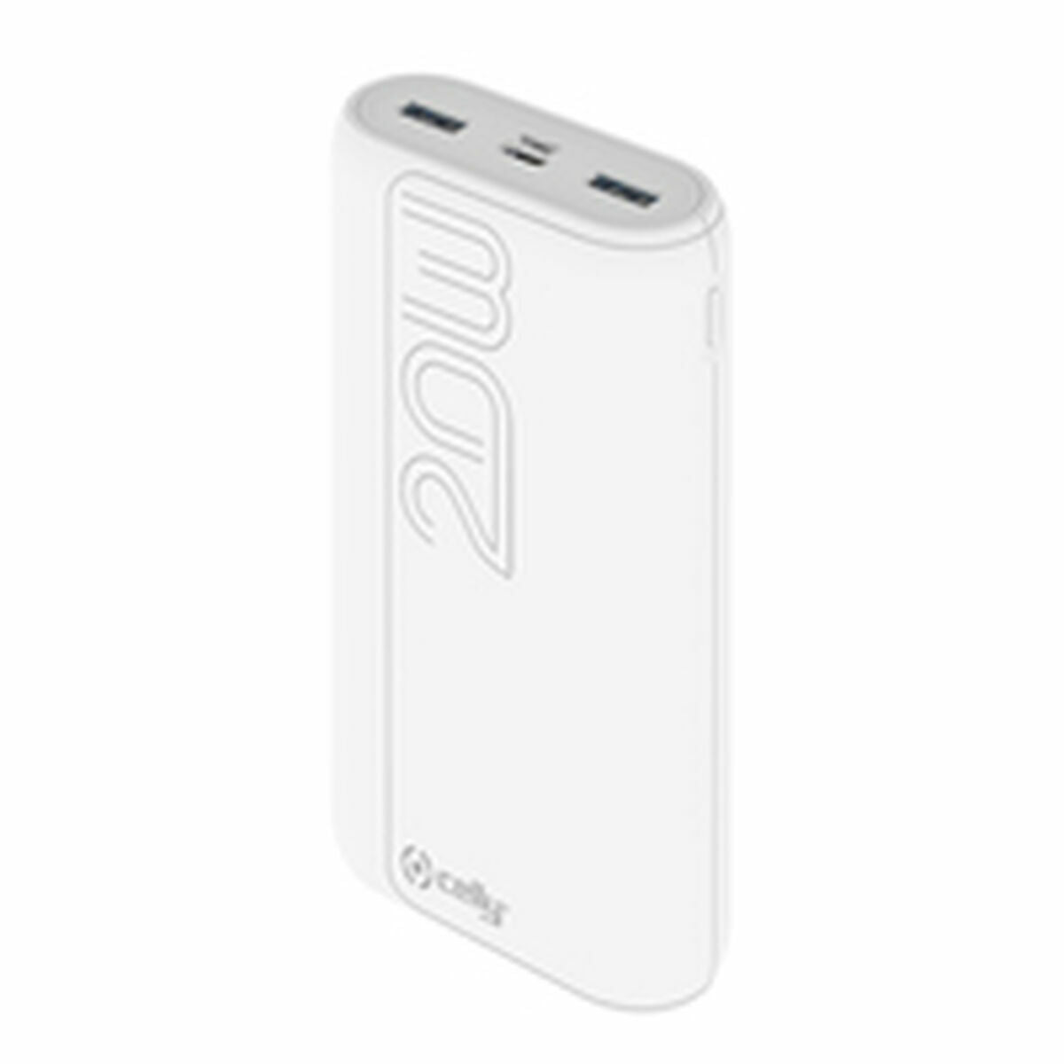 Powerbank Celly PBPD20000EVOWH Weiß