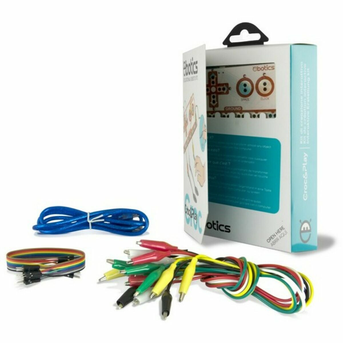 Interaktives Bastel-Kit Croc & Play KSIX BXCROC01