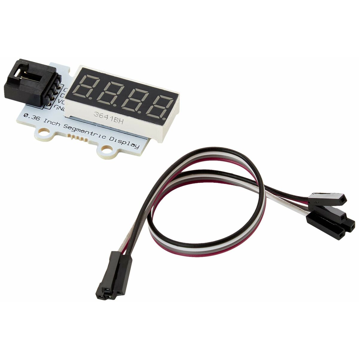 Modulanzeige mit 7 Segmenten und 4 Ziffern 5V
