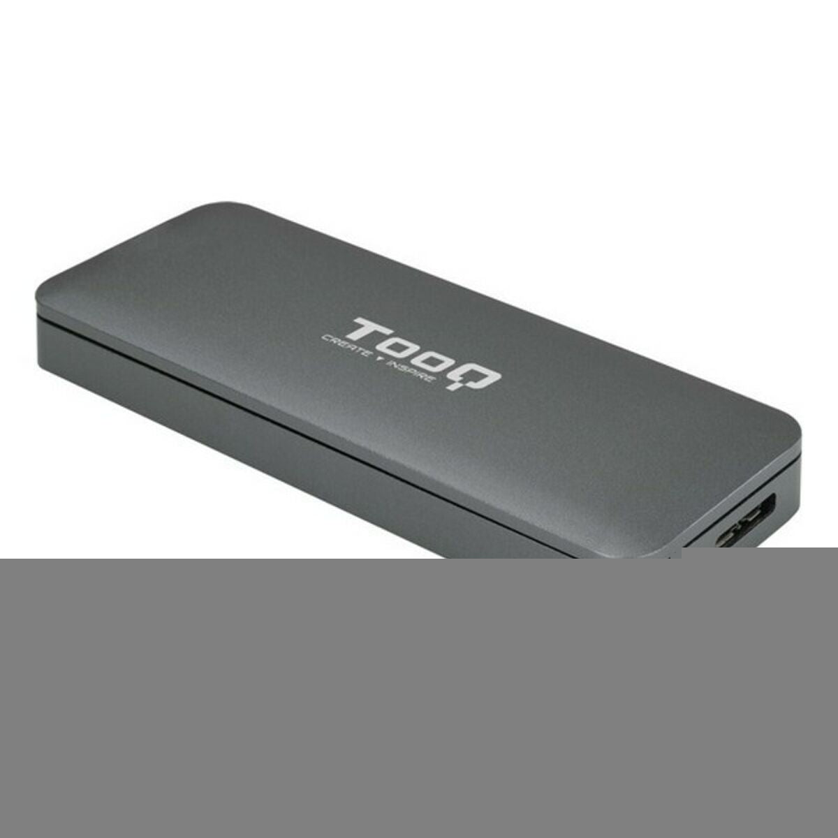 Externe Box TooQ TQE-2281G SSD M.2 M.2 USB 3.1 SATA Micro USB B USB 3.2