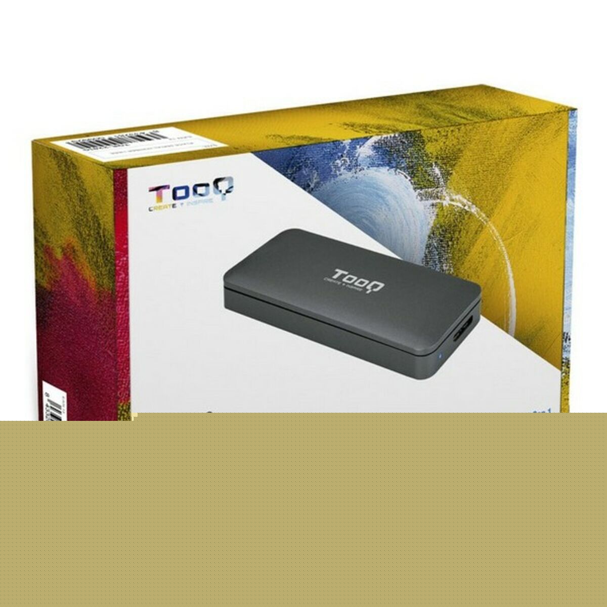 Externe Box TooQ TQE-2281G SSD M.2 M.2 USB 3.1 SATA Micro USB B USB 3.2