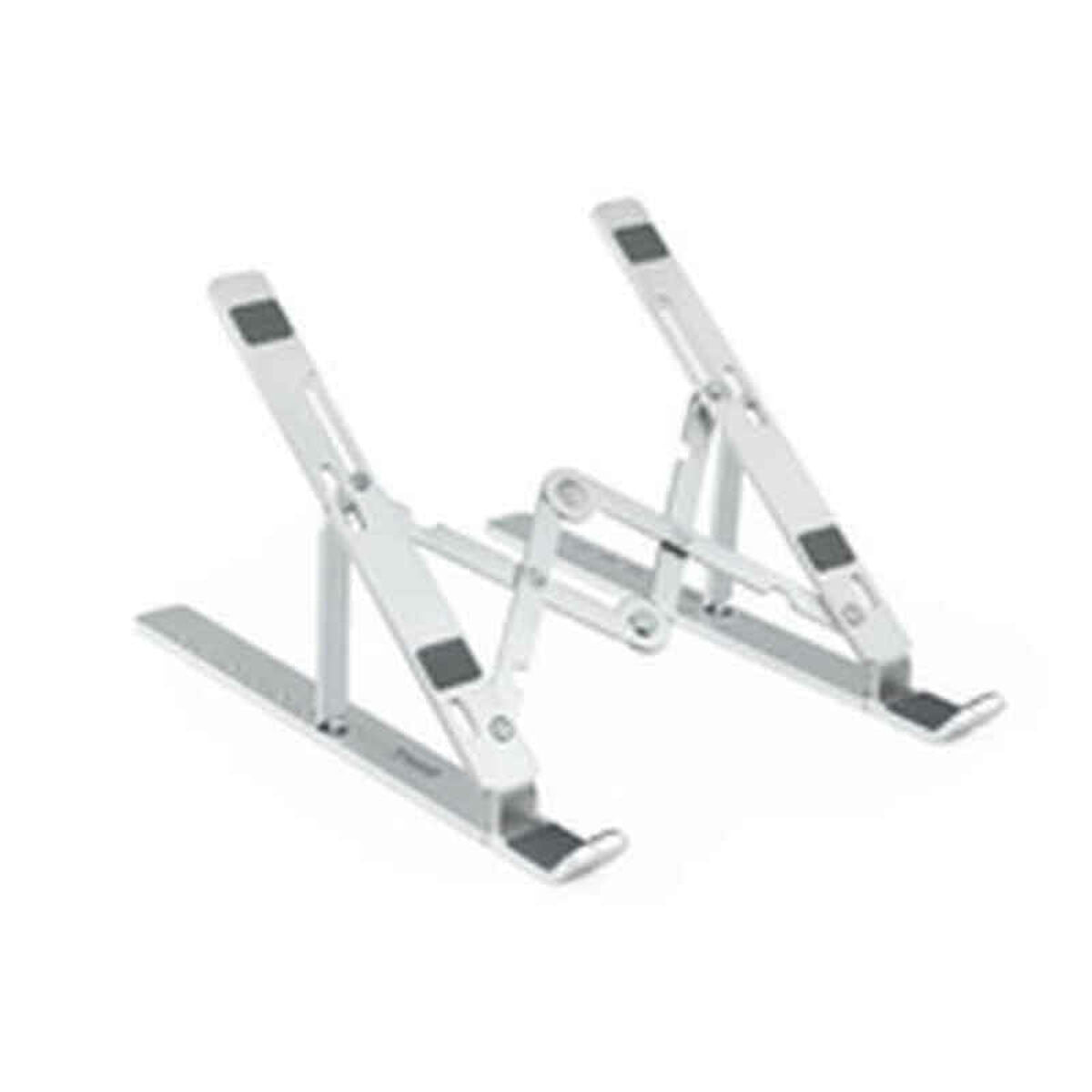 Zusammenklappbarer und verstellbarer Laptop-Ständer TooQ TQLRS0033-AL 11" - 15" Silikon Aluminium