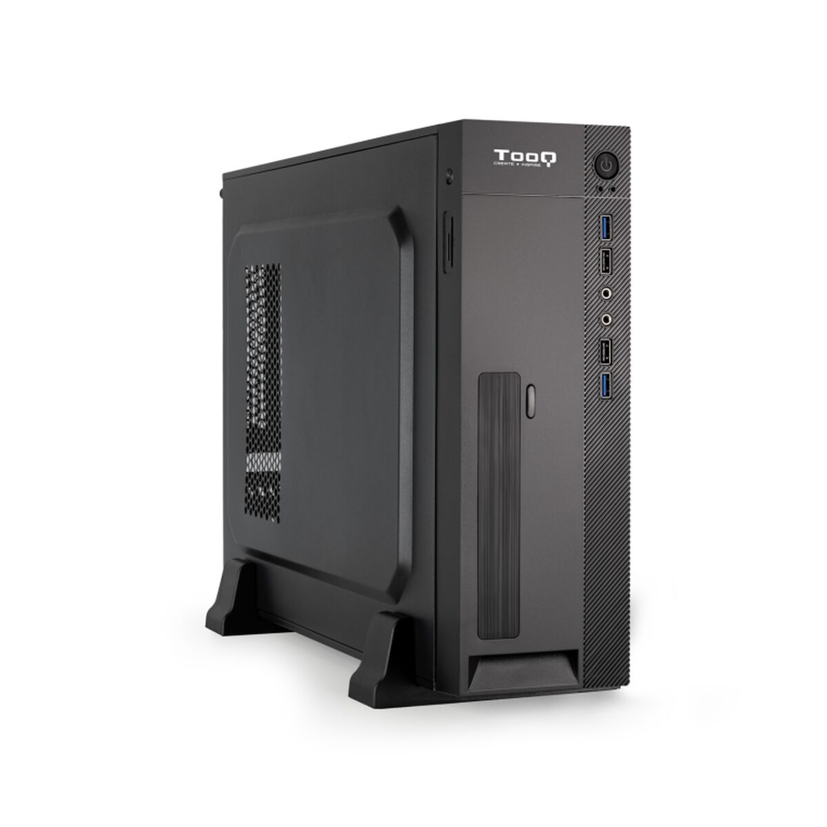 ATX/mATX Semi-Tower Gehäuse TooQ TQC-3008U3CD Schwarz