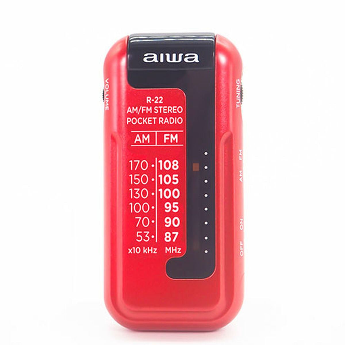 Tragbares Radio Aiwa R-22RD Rot