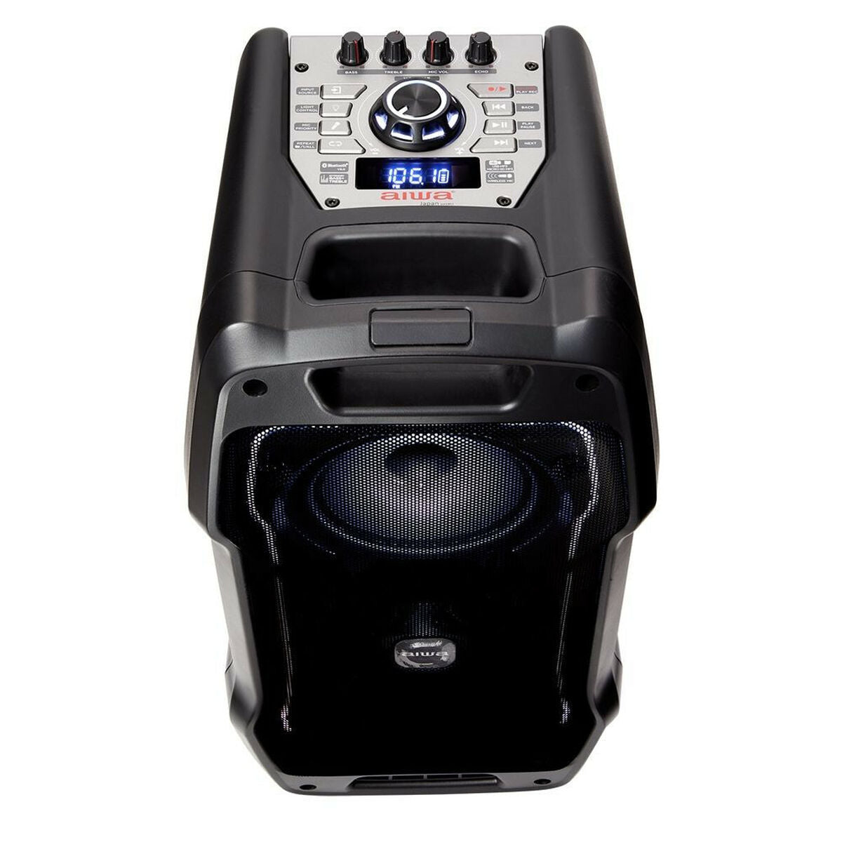 Tragbare Bluetooth-Lautsprecher Aiwa KBTUS400   400W Schwarz LED RGB 400 W
