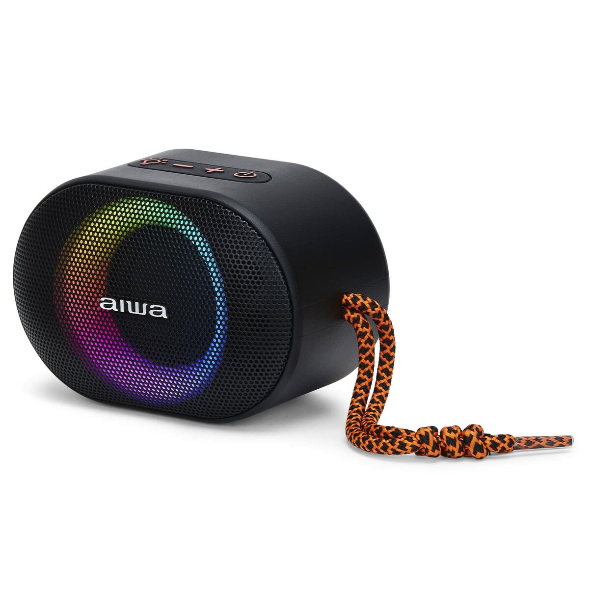 Tragbare Bluetooth-Lautsprecher Aiwa BST330BK    10W 10W Schwarz 10 W