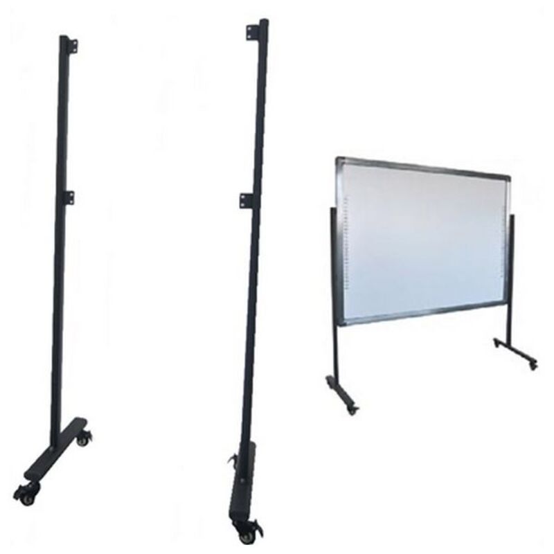 Ständer für interaktives Whiteboard iggual IGG314364 Räder