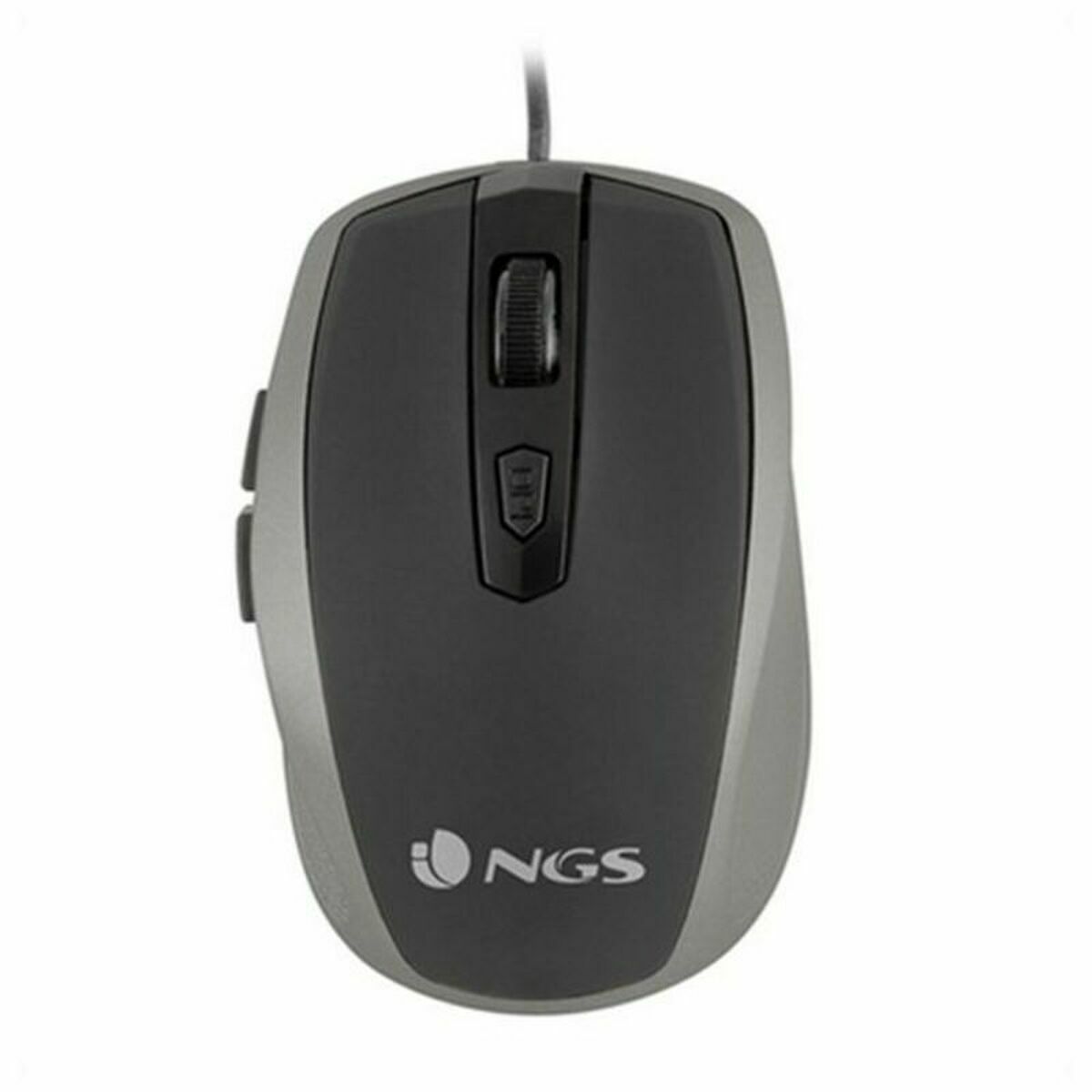 Optische Maus NGS NGS-MOUSE-0986 USB Silberfarben
