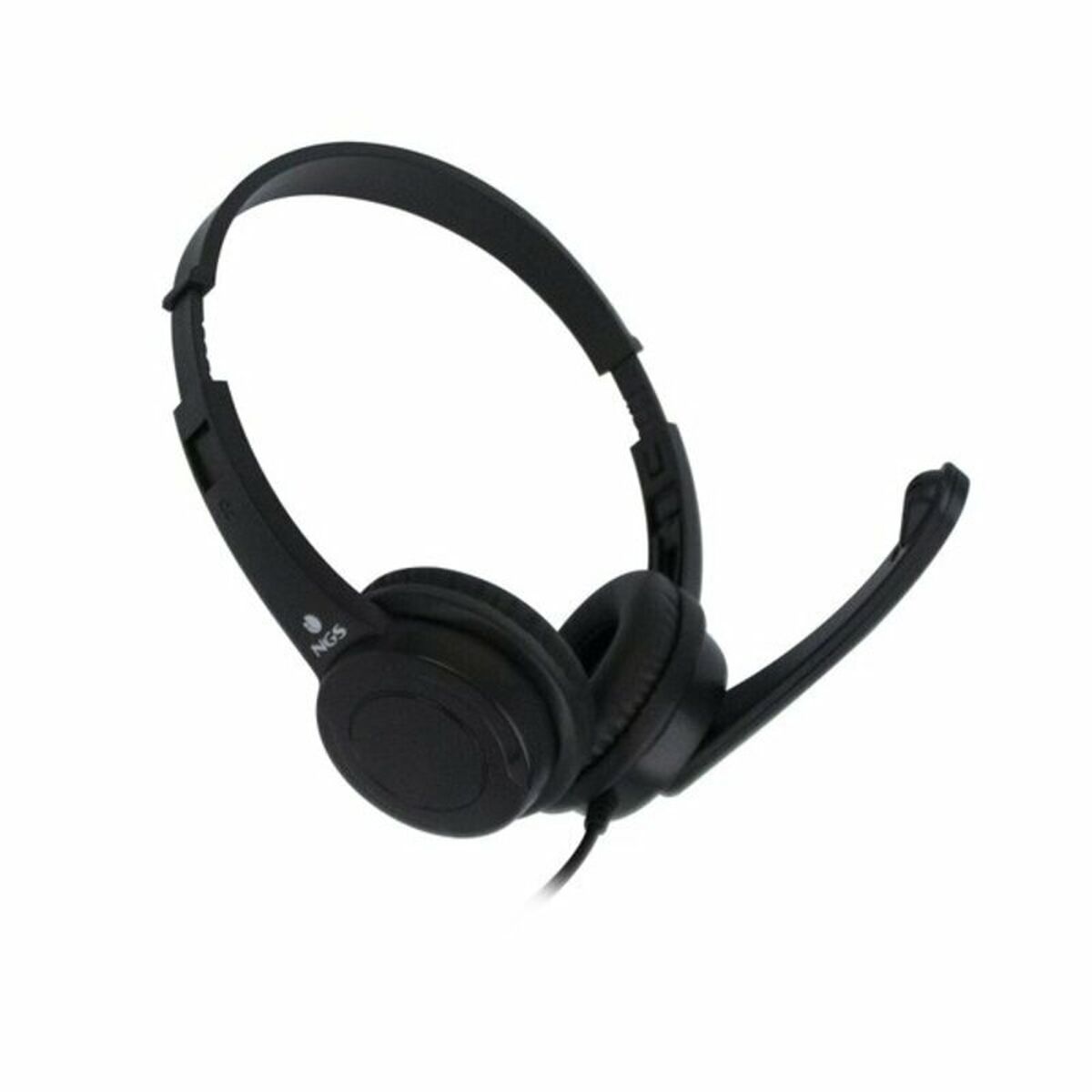 Kopfhörer mit Mikrofon NGS VOX505 USB 32 Ohm Schwarz