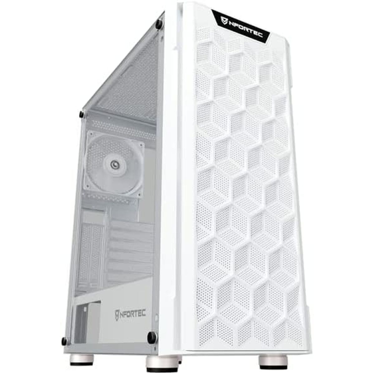 ATX Gehäuse Nfortec Azir Weiß