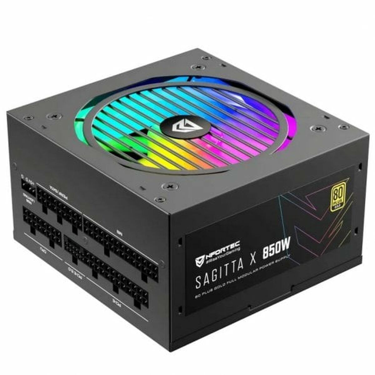Stromquelle Nfortec Sagitta X Modular 850 W 80 Plus Gold