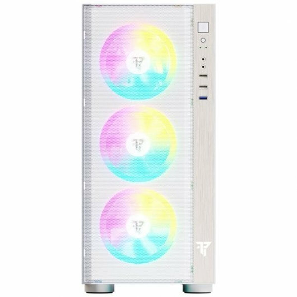 ATX Semi-Tower Gehäuse Tempest Umbra RGB Weiß