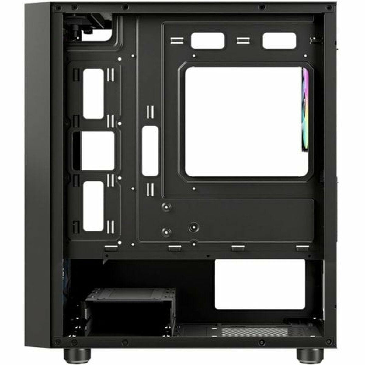 ATX Semi-Tower Gehäuse Tempest Rampart  Schwarz