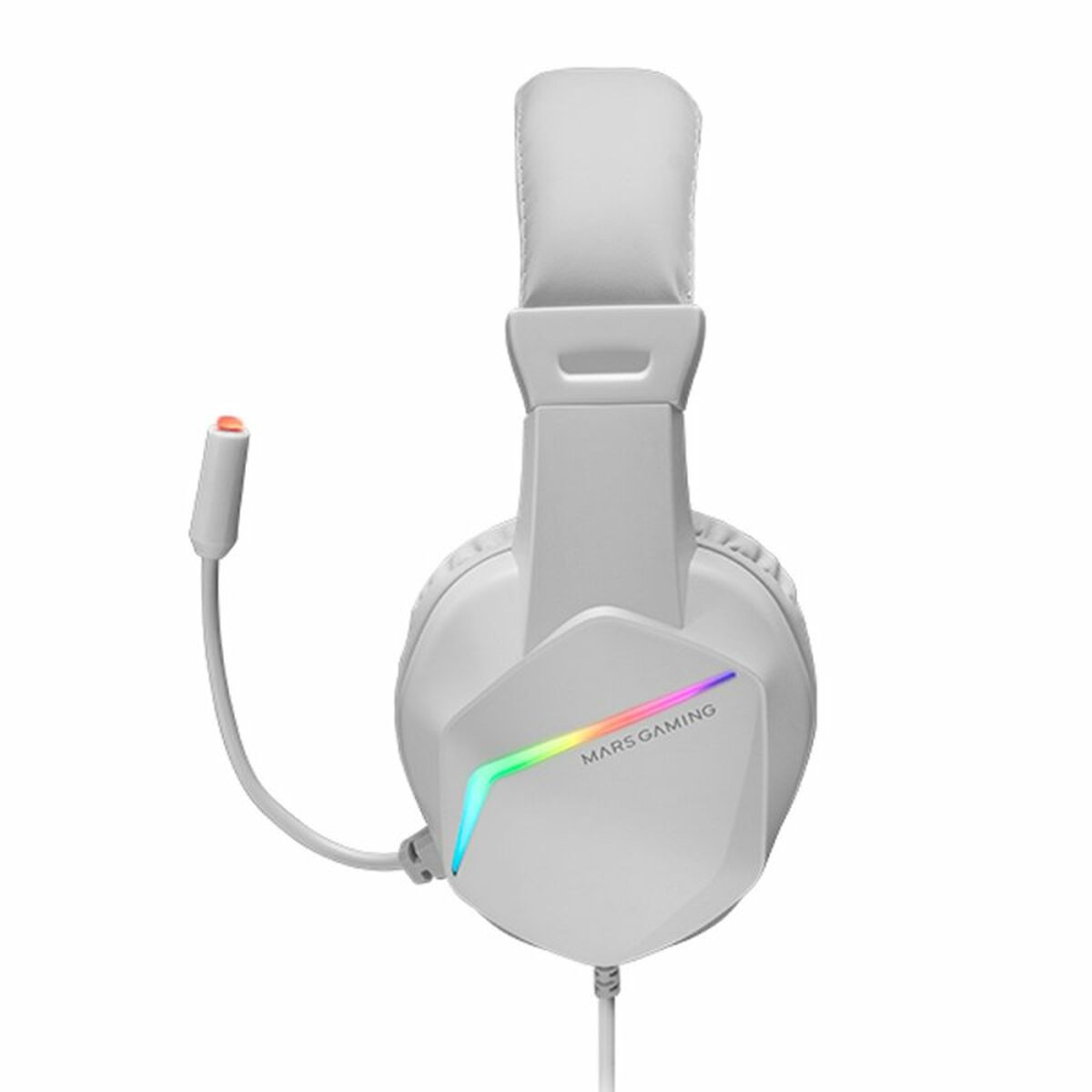 Gaming-Kopfhörer mit Mikrofon Mars Gaming MH122W Weiß