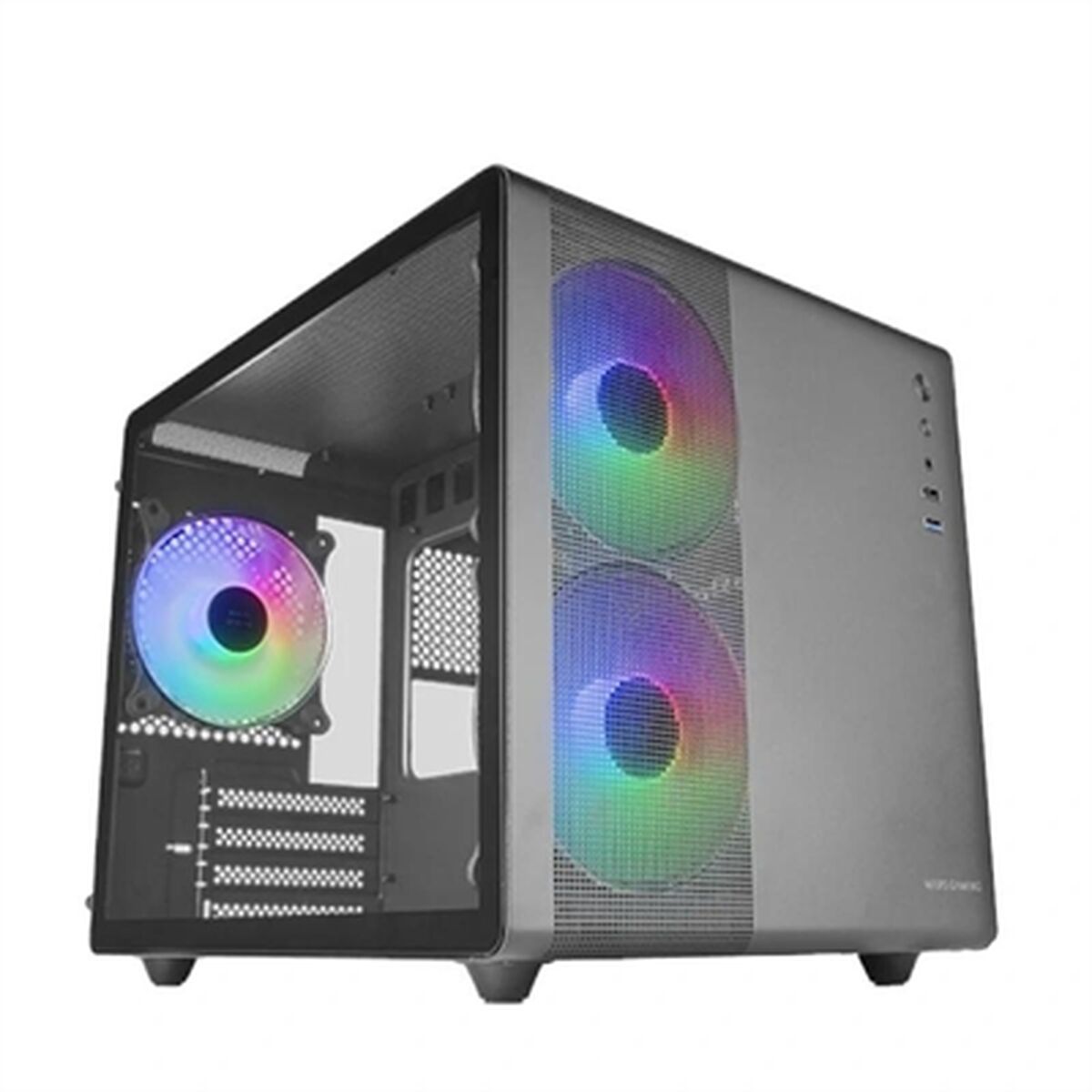 ATX Semi-Tower Gehäuse Mars Gaming 3XVENT Schwarz