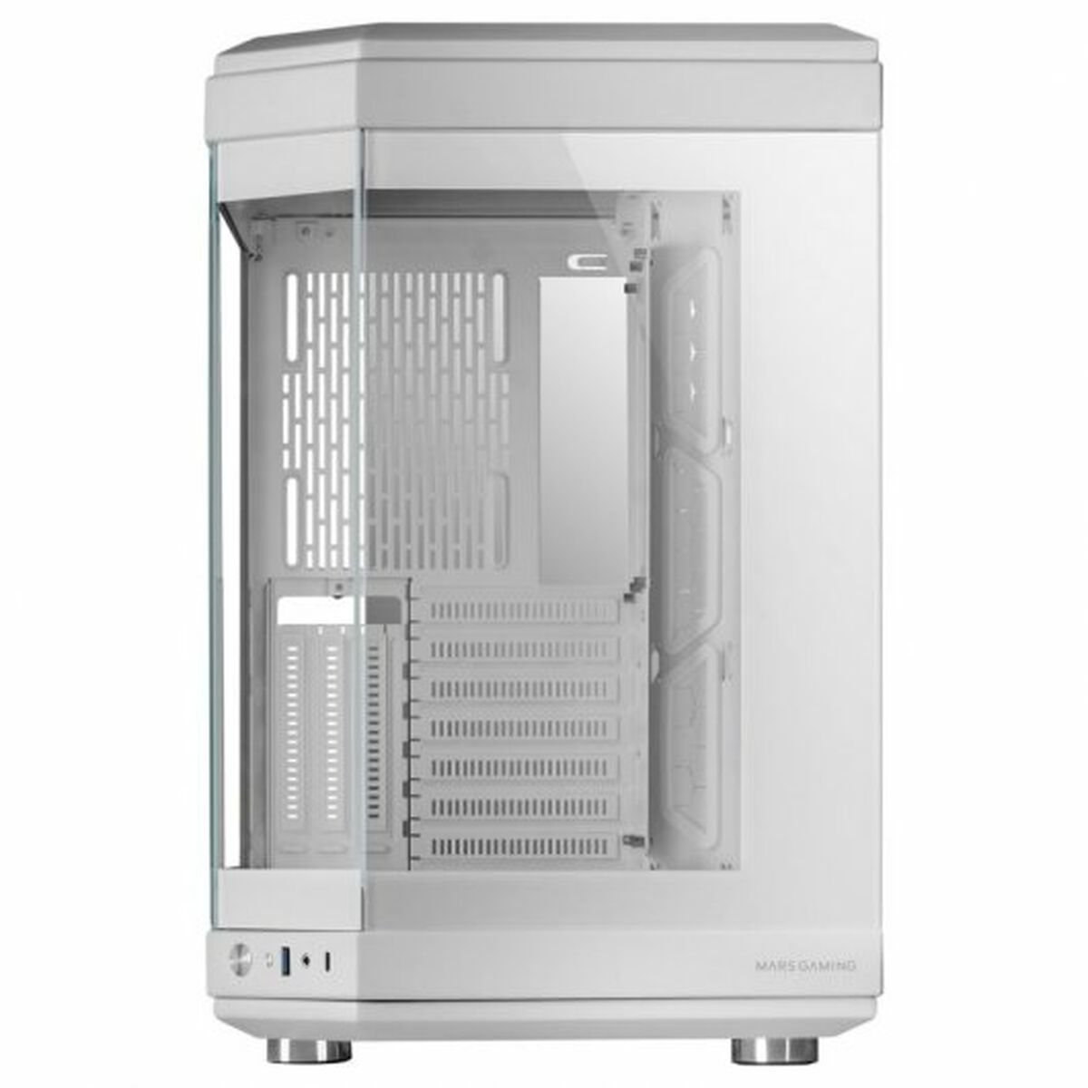 ATX Semi-Tower Gehäuse Mars Gaming MC-3T Weiß