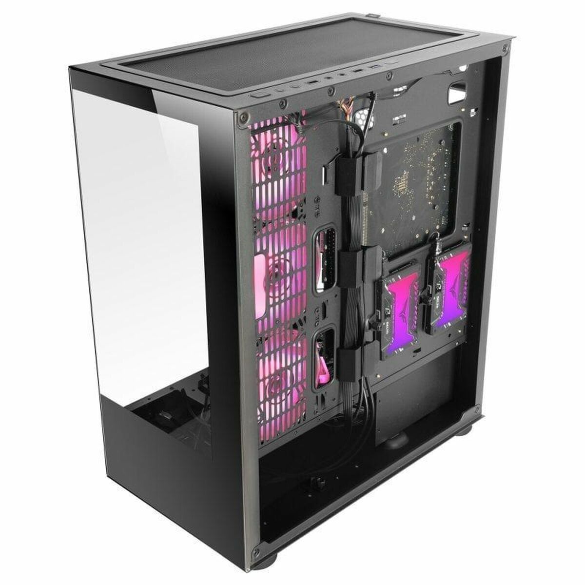 ATX Semi-Tower Gehäuse Mars Gaming MCULT Schwarz