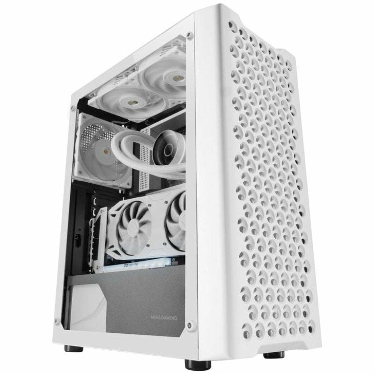 ATX Semi-Tower Gehäuse Mars Gaming MC-iPRO Weiß