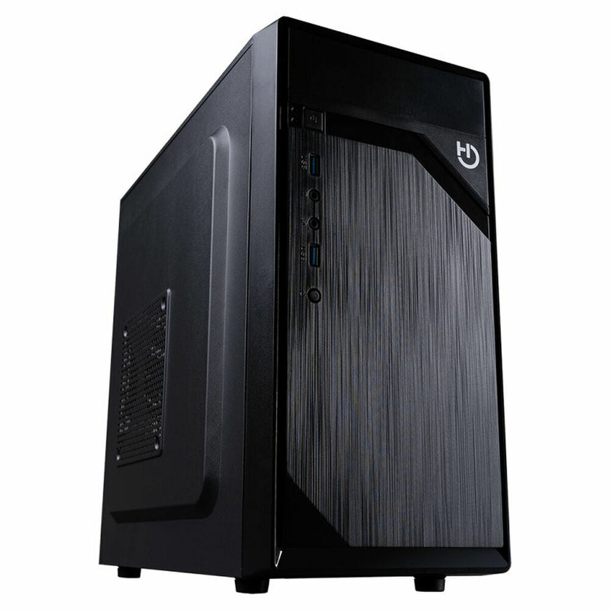 ATX/mATX Semi-Tower Gehäuse Hiditec CHA010032 Schwarz